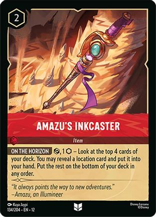 Amazu's Inkcaster (134/204) Wilds Unknown (Non-Foil)