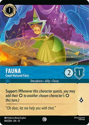 Fauna - Good-Natured Fairy (Foil) (140/204) Wilds Unknown (Cold Foil)