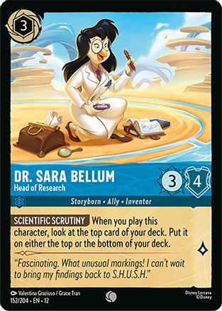 Dr. Sara Bellum - Head of Research (152/204) Wilds Unknown (Non-Foil)