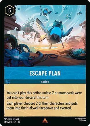 Escape Plan (164/204) Wilds Unknown (Non-Foil)