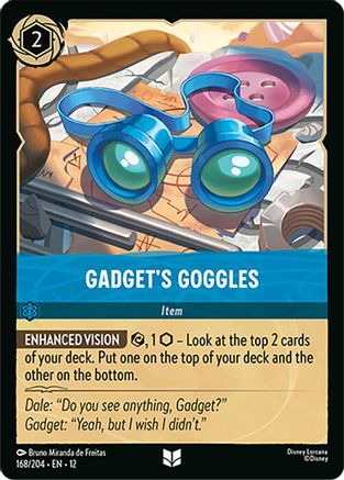 Gadget's Goggles (168/204) Wilds Unknown (Cold Foil)