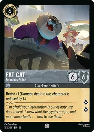 Fat Cat - Felonious Feline (182/204) Wilds Unknown (Non-Foil)