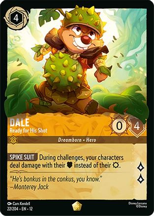 Dale - Ready for His Shot (22/204) Wilds Unknown (Non-Foil)