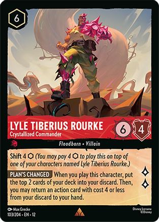 Lyle Tiberius Rourke - Crystallized Commander (103/204) Wilds Unknown (Non-Foil)