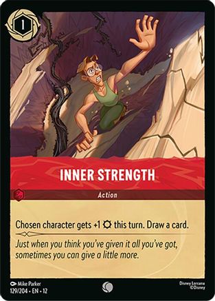 Inner Strength (129/204) Wilds Unknown (Cold Foil)