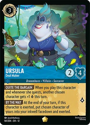 Ursula - Deal Maker (161/204) Wilds Unknown (Non-Foil)