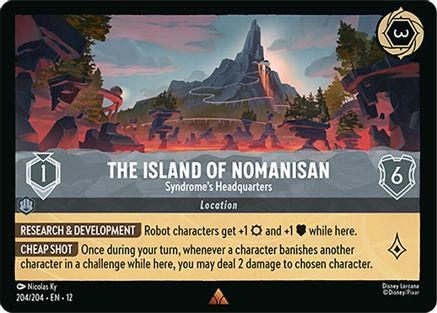 The Island of Nomanisan - Syndrome's Headquarters (204/204) Wilds Unknown (Non-Foil)
