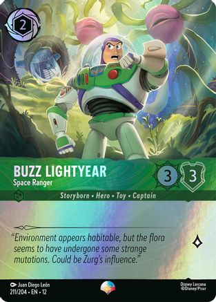 Buzz Lightyear - Space Ranger (Epic) (211/204) Wilds Unknown ()