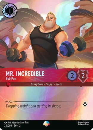 Mr. Incredible - Bob Parr (Epic) (215/204) Wilds Unknown ()