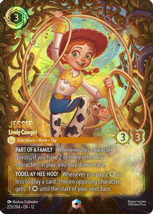 Jessie - Lively Cowgirl (Enchanted) (223/204) Wilds Unknown ()