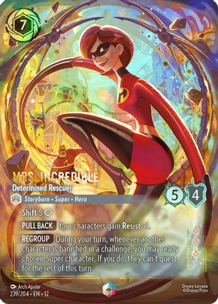 Mrs. Incredible - Determined Rescuer (Enchanted) (239/204) Wilds Unknown ()