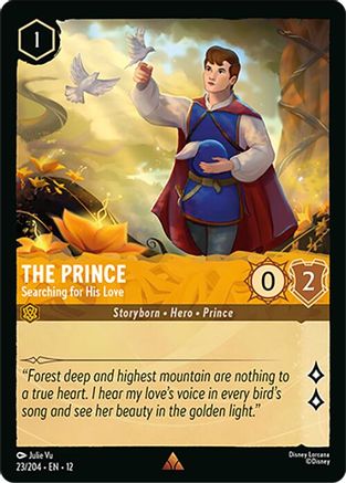 The Prince - Searching for His Love (23/204) Wilds Unknown (Non-Foil)