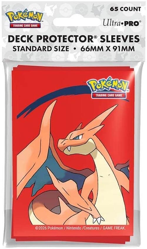 Ultra Pro - Pokemon Deck Protector Sleeves: Mega Charizard Y (Standard Sized) (65CT)