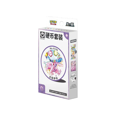Chinese Pokemon TCG: Terastal Gathering Coin Set - Espeon *Sealed*