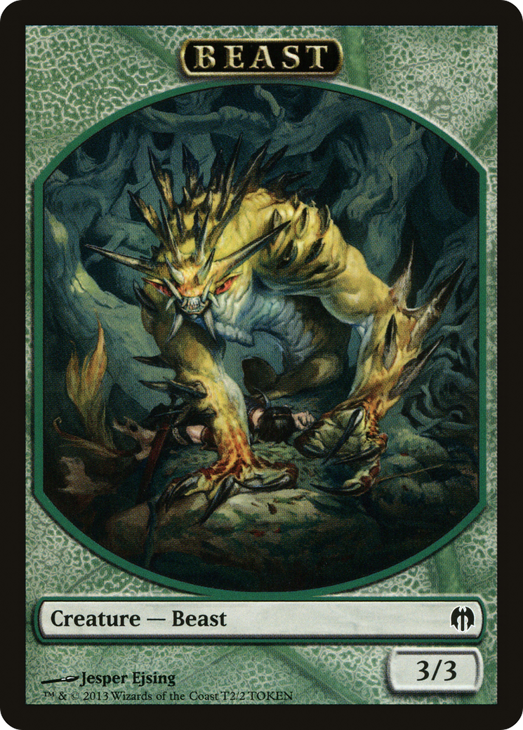 Beast (DDL-002) - Duel Decks: Heroes vs. Monsters Tokens