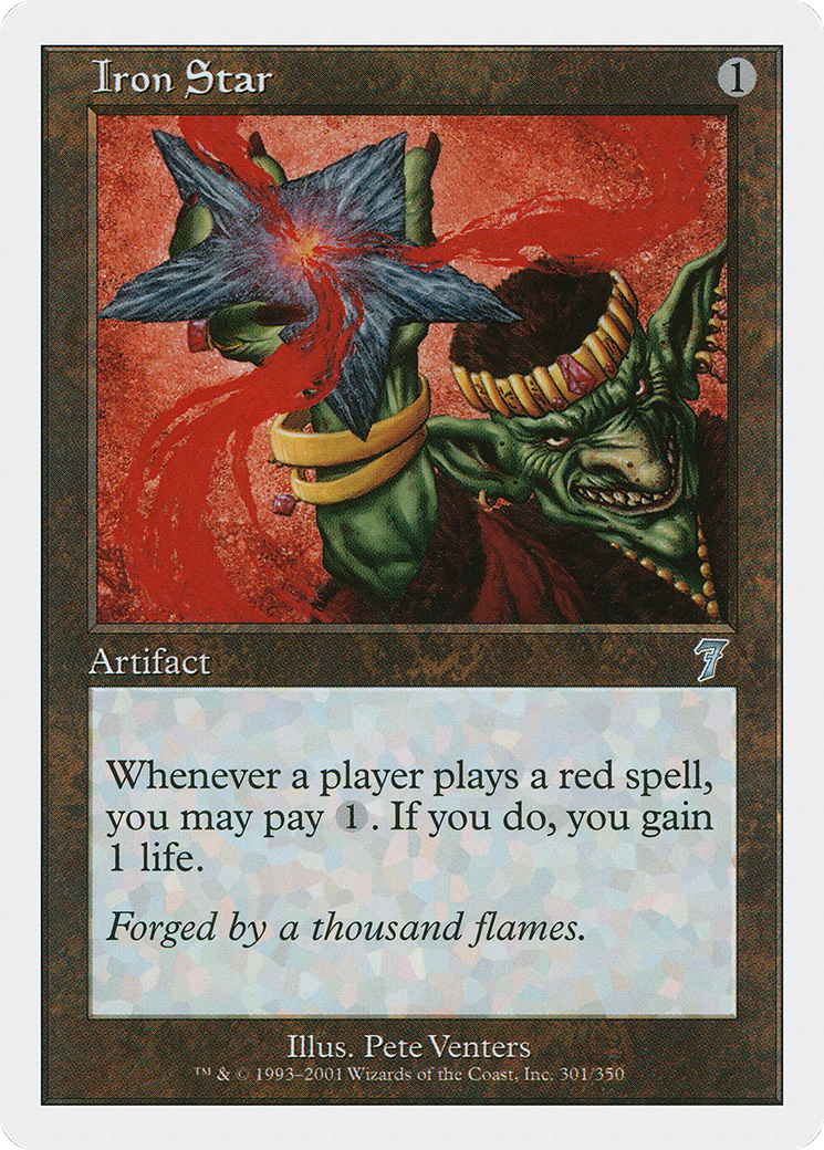 Iron Star (7ED-301) - 7th Edition