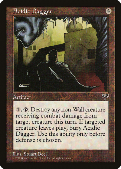 Acidic Dagger (MIR-) - Mirage