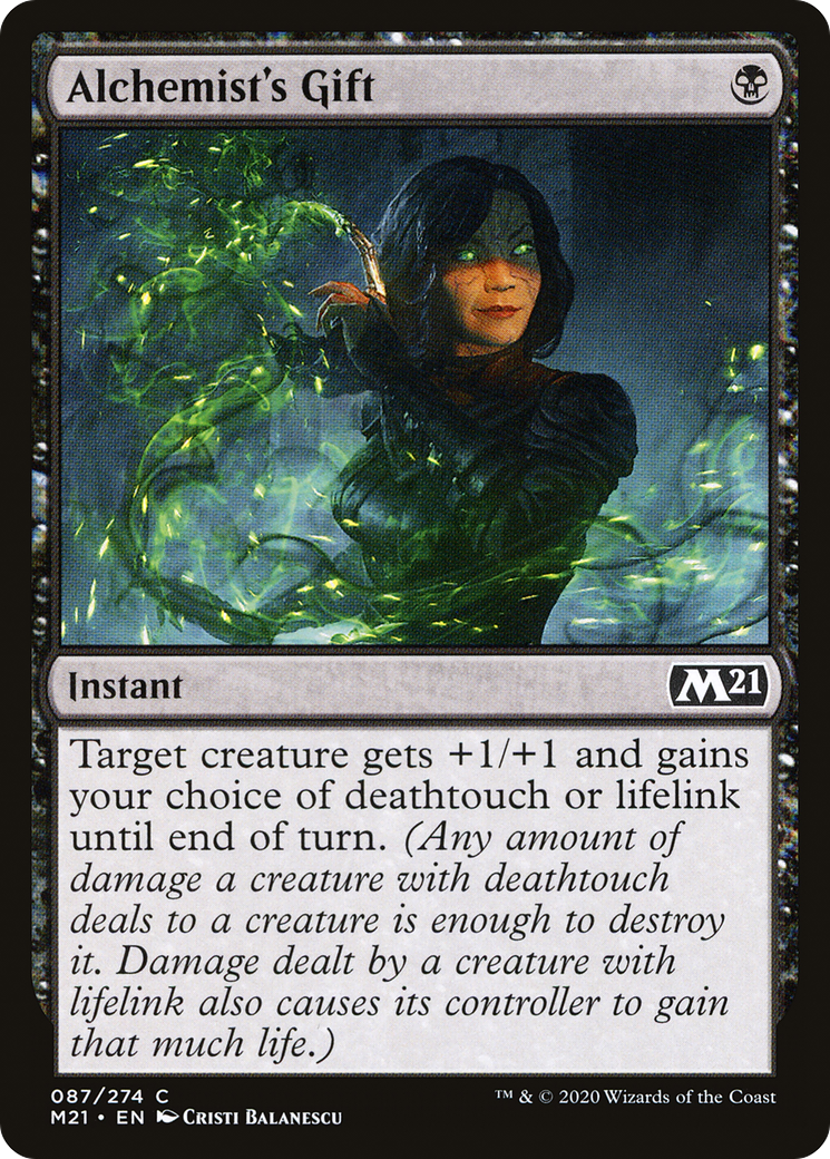 Alchemist's Gift (M21-087) - Core Set 2021 Foil