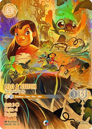 Lilo & Stitch - Fun-Loving Friends (Iconic) (244/204) Attack of the Vine ()