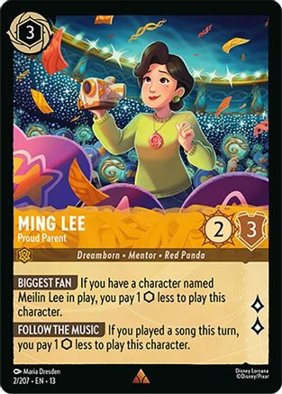 Ming Lee - Proud Parent (2/204) Attack of the Vine (Cold Foil)
