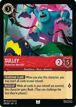 Sulley - Protective Monster (128/204) Attack of the Vine (Non-Foil)