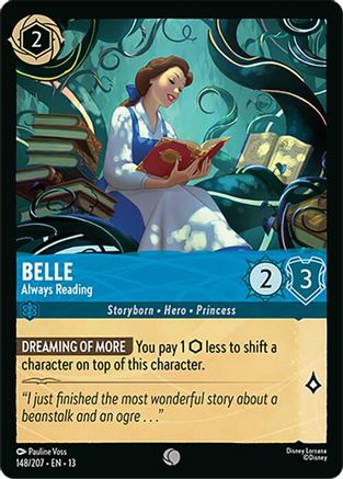Belle - Always Reading (148/204) Attack of the Vine (Cold Foil)