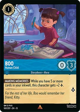 Boo - Human Child (160/204) Attack of the Vine (Cold Foil)