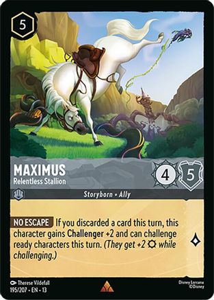 Maximus - Relentless Stallion (195/204) Attack of the Vine (Non-Foil)