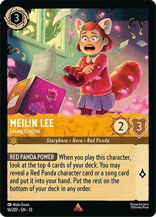 Meilin Lee - Losing Control (16/204) Attack of the Vine (Non-Foil)