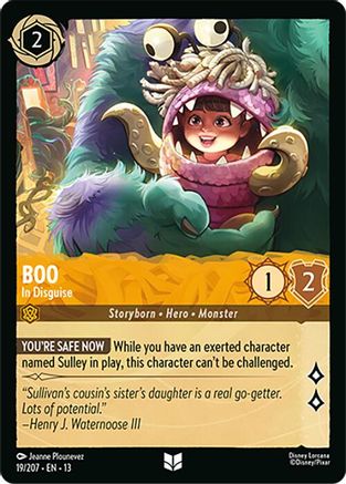 Boo - In Disguise (19/204) Attack of the Vine (Cold Foil)