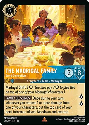 The Madrigal Family - Every Generation (30/204) Attack of the Vine (Non-Foil)
