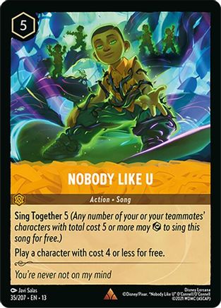Nobody Like U (35/204) Attack of the Vine (Cold Foil)