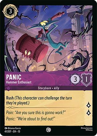 Panic - Hammer Enthusiast (41/204) Attack of the Vine (Non-Foil)