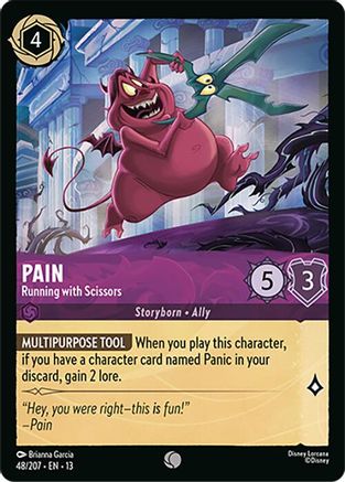Pain - Running with Scissors (48/204) Attack of the Vine (Non-Foil)