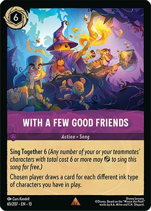 With a Few Good Friends (65/204) Attack of the Vine (Cold Foil)