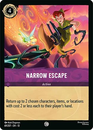 Narrow Escape (69/204) Attack of the Vine (Cold Foil)