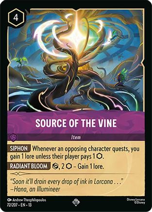Source of the Vine (72/204) Attack of the Vine (Non-Foil)