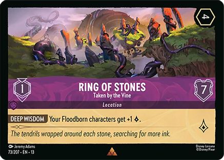 Ring of Stones - Taken by the Vine (73/204) Attack of the Vine (Non-Foil)