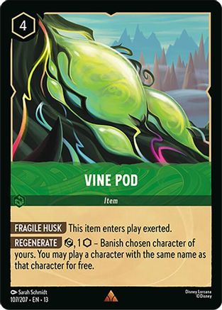Vine Pod (107/204) Attack of the Vine (Non-Foil)