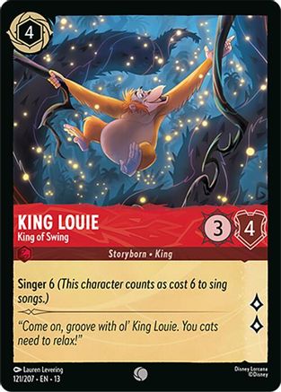 King Louie - King of Swing (121/204) Attack of the Vine (Cold Foil)