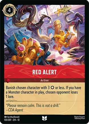 Red Alert (135/204) Attack of the Vine (Non-Foil)