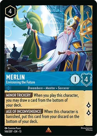 Merlin - Envisioning the Future (146/204) Attack of the Vine (Non-Foil)