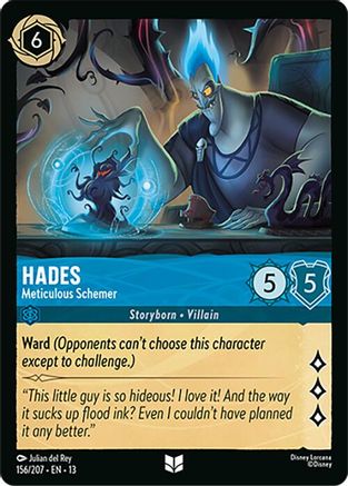Hades - Meticulous Schemer (156/204) Attack of the Vine (Non-Foil)