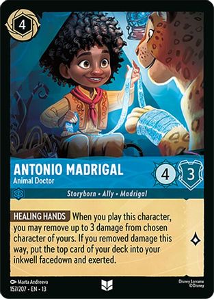 Antonio Madrigal - Animal Doctor (157/204) Attack of the Vine (Cold Foil)