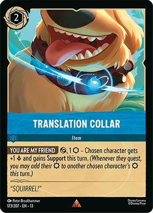 Translation Collar (173/204) Attack of the Vine (Cold Foil)