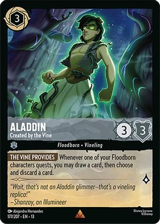 Aladdin - Created by the Vine (177/204) Attack of the Vine (Non-Foil)