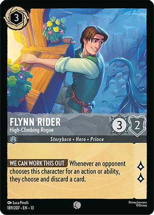 Flynn Rider - High-Climbing Rogue (189/204) Attack of the Vine (Non-Foil)