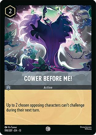 Cower Before Me! (198/204) Attack of the Vine (Cold Foil)