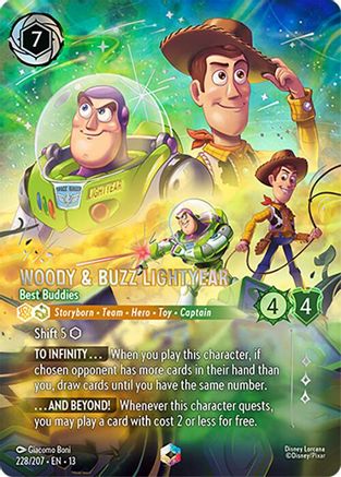 Woody & Buzz Lightyear - Best Buddies (Enchanted) (228/204) Attack of the Vine ()