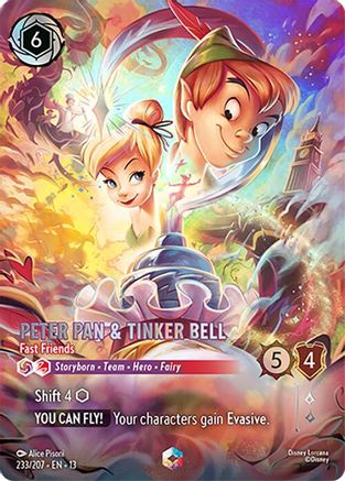 Peter Pan & Tinker Bell - Fast Friends (Enchanted) (233/204) Attack of the Vine ()